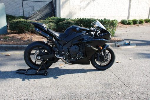 Graves Motorsports LINK R1 Cat Back Slip-on Titanium Exhaust Yamaha R1 2009-2014 - Image 2