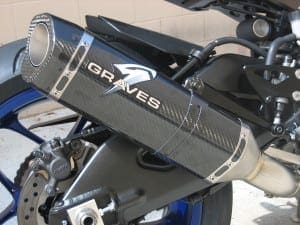 Graves Motorsports 2015 Yamaha R1 Cat Eliminator Exhaust System