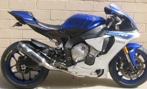Graves Motorsports 2015 Yamaha R1 Cat Eliminator Exhaust System
