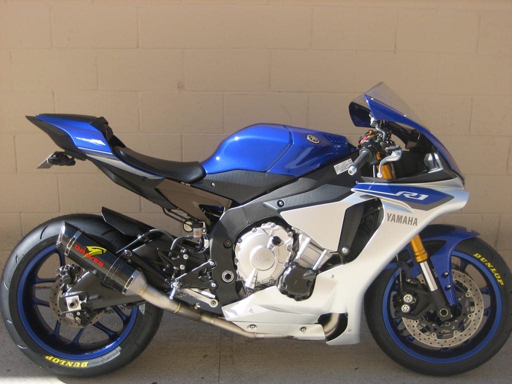 Graves Motorsports 2015 Yamaha R1 Full Titanium Exhaust System