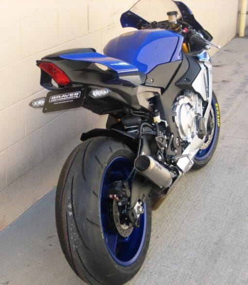 Graves Motorsports Yamaha R1 Moto1 Cat Back Exhaust