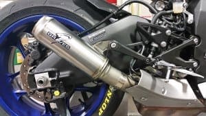 Graves Motorsports Yamaha R1 Moto1 Cat Back Exhaust