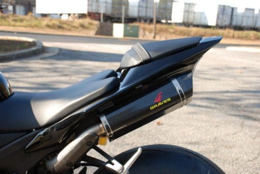 Graves Motorsports LINK R1 Cat Back Slip-on Titanium Exhaust Yamaha R1 2009-2014 - Image 5