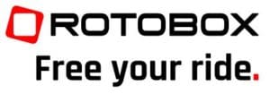 Rotobox Logo on white with Free your ride