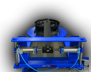 Rotobox TORSIONAL FATIQUE TEST The wheel is exposed to torsic torque.