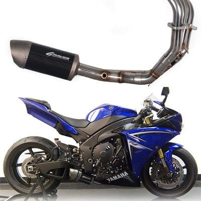 Graves Motorsports Yamaha R1 Full Stainless Steel Low Mount Exhaust System