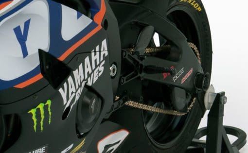 Graves Motorsports WORKS shark fin Chain Guard