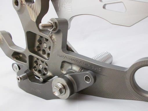 Giamoto BMW S1000RR 2015 Titanium Coating Rearset - Image 8