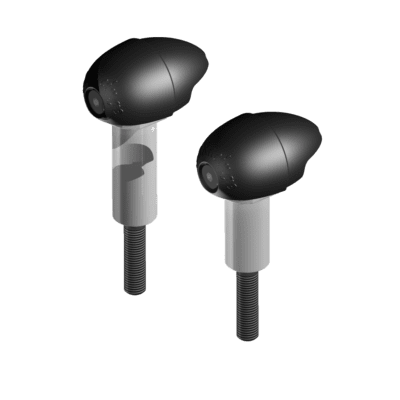 GB Racing FS-R6-2006-S BULLET FRAME SLIDER SET R6 2006 - 2014 - STREET