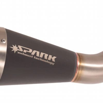 Spark Exhausts Kawasaki H2 2015+ Slip on 70's Style Titanium GKA0803T