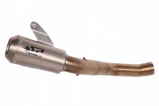 Spark Exhaust Kawsaki ZX10R slip-on +TITANIUM no kat manifold MotoGP dark style racing GKA8816D