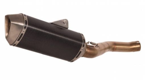 Spark Exhaust Kawsaki ZX10R slip-on +TITANIUM no kat manifold 107 dB Force titanium racing GKA8817T