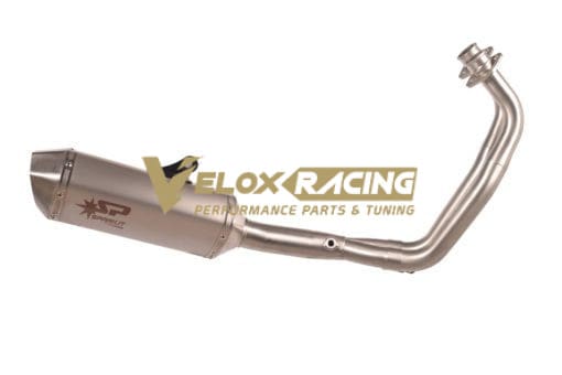 Spark Exhaust Yamaha MT07 FULL SYSTEM,STANDARD mounting: silencer + collector with catalyst s.steel homol.* GYA8820IOM