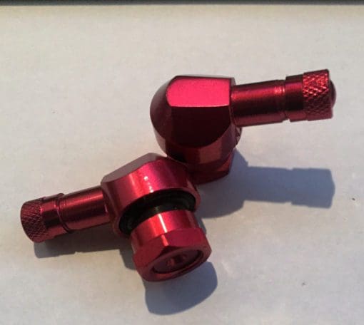 VeloxRacing Angled Valve Stems 10mm (fitting in an 11.3mm hole) - Image 3