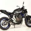 Spark Exhaust Yamaha MT07 FULL SYSTEM,STANDARD mounting: silencer + collector with catalyst dark style homol.* GYA8820DOM - Image 4