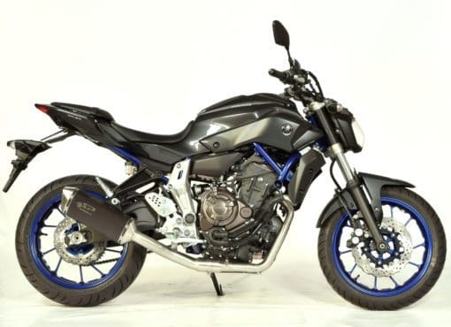 Spark Exhaust Yamaha MT07 silencer (spare part). It fits with HIGH mounting Spark collector carbon homol. GYA8821SCOM - Image 5