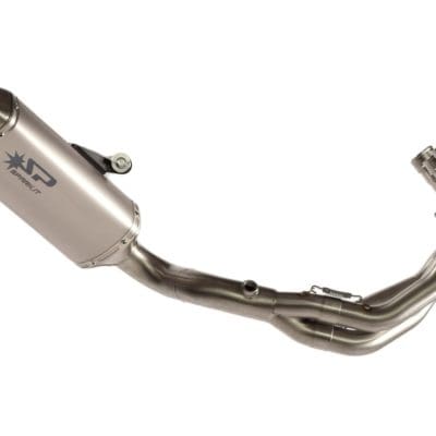 Spark Exhaust Yamaha MT 09 (14-16) FULL SYSTEM HIGH mounting: silencer + collector with catalyst Force s.steel homol.* GYA8817IOM