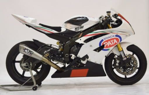 Spark Exhausts Yamaha R6 Slip-on Konix Dark Style 98 dB GYA0306D - Image 3