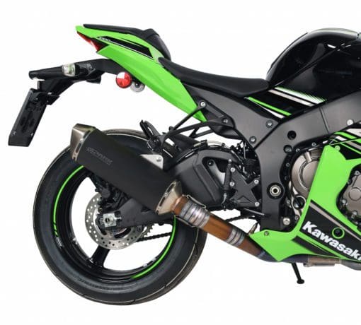 Spark Exhaust Kawsaki ZX10R FULL TITANIUM SYSTEM SBK: silencer with TITANIUM collector Force full titanium racing GKA8814T - Image 2