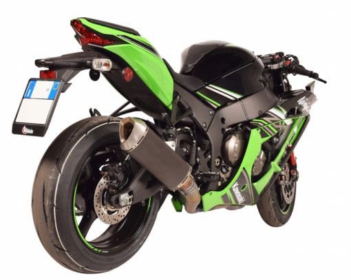 Spark Exhaust Kawsaki ZX10R FULL TITANIUM SYSTEM SBK: silencer with TITANIUM collector Force full titanium racing GKA8814T - Image 3