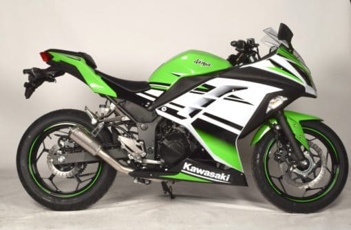 Spark Exhaust NINJA 300/EX300 (13-15) slip-on MotoGP titanium racing GKA0701T - Image 3