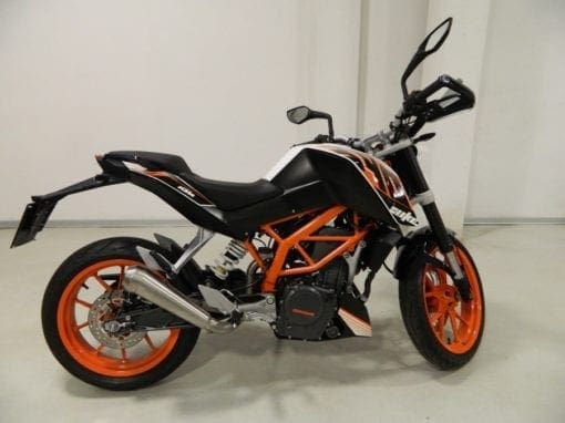 Spark Exhaust KTM 390 Duke 2013 2014 2015 2020 slip-on LOW mounting GP Style s.steel racing GKT0107I - Image 4