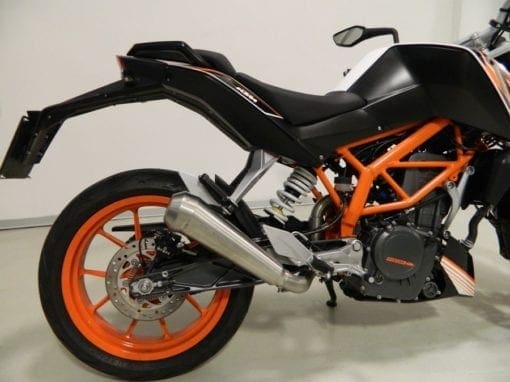 Spark Exhaust KTM 390 Duke 2013 2014 2015 2020 slip-on LOW mounting GP Style s.steel racing GKT0107I - Image 3
