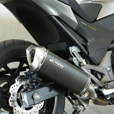 Spark Exhaust NC700 X S D NM4 Vultus 2012 2013 2014 2015 2016 slip-on Force carbon racing GHO1102C