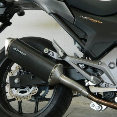 Spark Exhaust NC700 X S D NM4 Vultus 2012 2013 2014 2015 2017 slip-on Force carbon homol. GHO1102COM