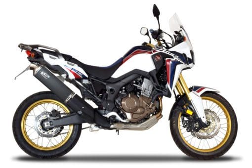 Spark Exhaust CRF 1000L AFRICA TWIN (2016) slip-on Dakar titanium homol. GHO1701TOM - Image 2