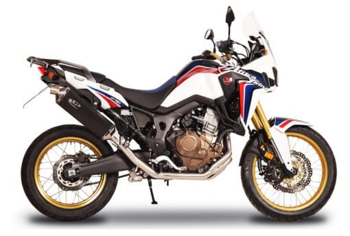 Spark Exhaust CRF 1000L AFRICA TWIN (2016) slip-on Dakar titanium homol. GHO1701TOM - Image 4