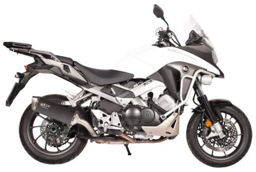 Spark Exhaust CROSSRUNNER 800 (15-16) slip-on Force dark style homol. GHO1601DOM - Image 2