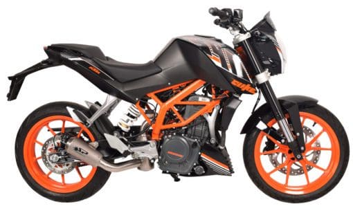 Spark Exhaust KTM 390 Duke 2013 2014 2015 2030 3/4 kit LOW mounting Moto Gp titanium racing GKT0109T - Image 2