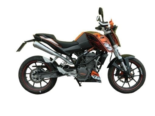 Spark Exhaust DUKE 125 (11-15) / 200 (12-15) slip-on HIGH mounting GP Style s.steel racing GKT0101I - Image 3