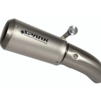 Spark Exhaust S 1000 RR (09-14) /S 1000 R (14-15) slip-on +heat shield MotoGP full titan. homol. GBM0701TOM