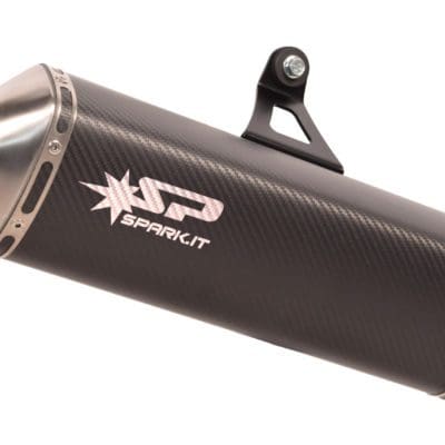 Spark Exhaust CRF 1000L AFRICA TWIN (2016) slip-on Dakar carbon homol. GHO1701COM