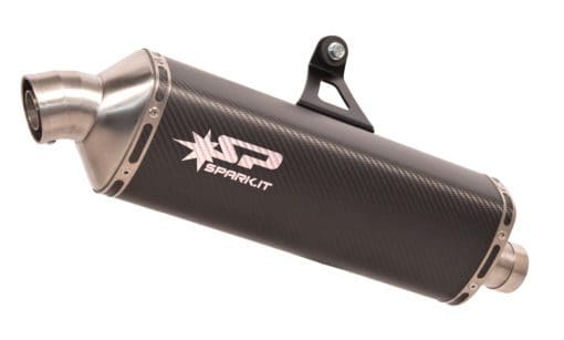 Spark Exhaust CRF 1000L AFRICA TWIN (2016) slip-on Dakar carbon homol. GHO1701COM