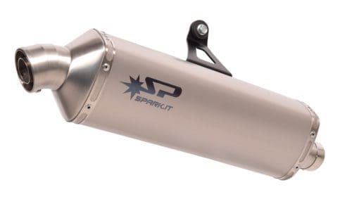 Spark Exhaust CRF 1000L AFRICA TWIN (2016) slip-on Dakar titanium homol. GHO1701TOM