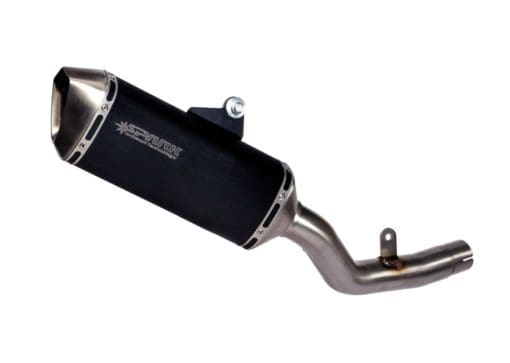 Spark Exhaust Z 800 E (13-15) slip-on Force carbon racing GKA0403C