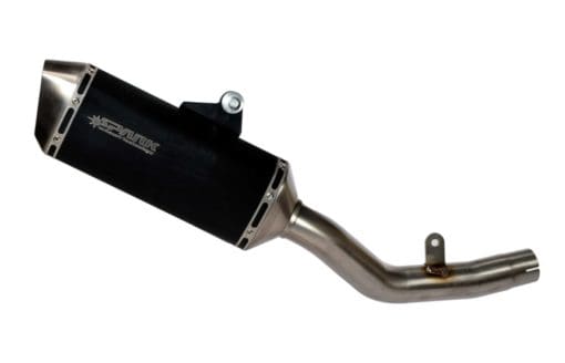 Spark Exhaust Z 800 E (13-15) slip-on Force carbon racing GKA0403C - Image 3