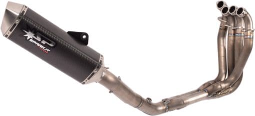 Spark Exhaust ZX 10 R (11-17) FULL TITANIUM SYSTEM: silencer with TITANIUM collector Force titanium racing GKA8802T