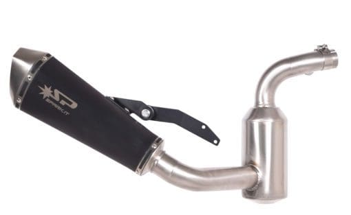 Spark Exhaust KTM 390 Duke 2013 2014 2015 2027 3/4 kit LOW mounting with catalyst Konix titanium homol.* GKT0108TOM