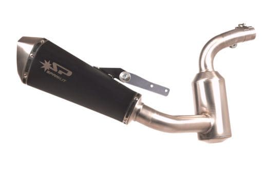 Spark Exhaust KTM RC 390 2014 2015 2016 3/4 kit LOW mounting with catalyst Konix titanium homol.* GKT0302TOM
