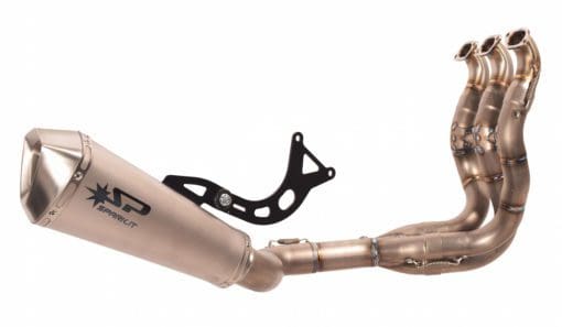 Spark Exhaust MV Agusta Brutale 800 2015 2016 FULL SYSTEM Stock: silencer + collector Konix dark style racing GMV8803D