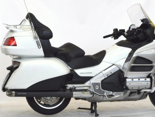 Spark Exhaust Gold Wing 1801 slip-on Rectang. dark style racing GHO1501D - Image 7