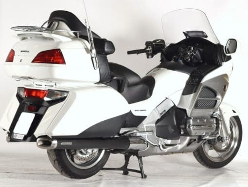 Spark Exhaust Gold Wing 1801 slip-on Rectang. dark style racing GHO1501D - Image 6
