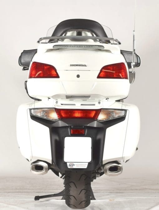 Spark Exhaust Gold Wing 1801 slip-on Rectang. dark style racing GHO1501D - Image 5