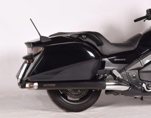 Spark Exhaust Gold Wing 1801 slip-on Rectang. dark style racing GHO1501D - Image 3