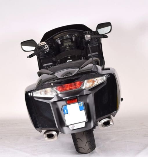 Spark Exhaust Gold Wing 1801 slip-on Rectang. dark style racing GHO1501D - Image 2