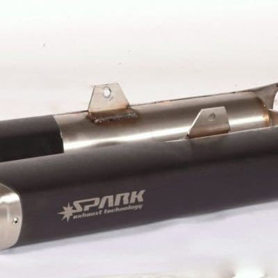 Spark Exhaust Gold Wing 1804 slip-on Rectang. s.steel homol. GHO1501IOM